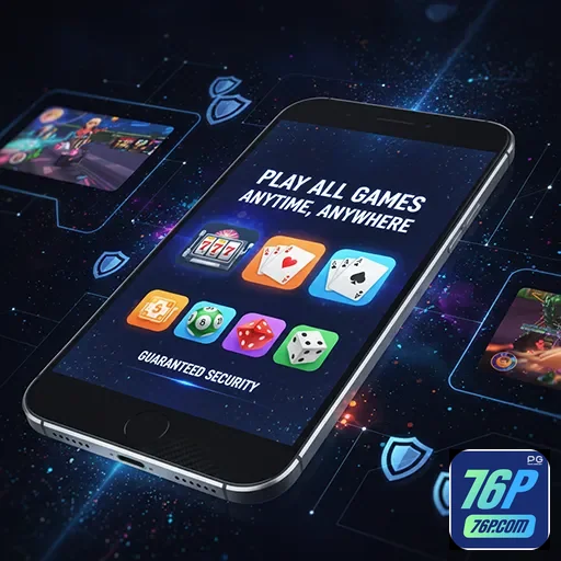 Mobile casino gaming experience with 76p - 76p
